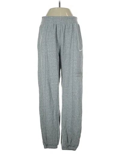 Pre-owned Nike Sweatpants In Gray