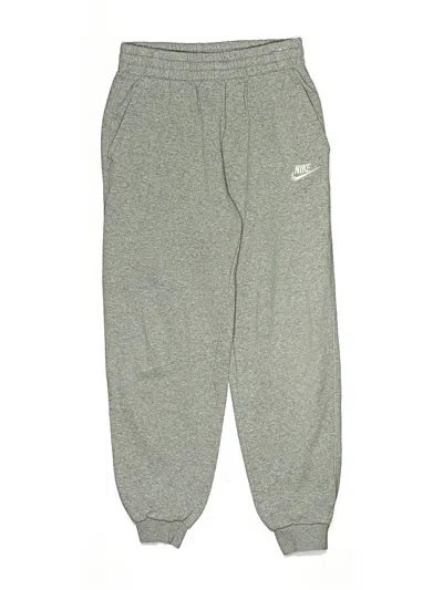 Pre-owned Nike Kids' Sweatpants In Gray