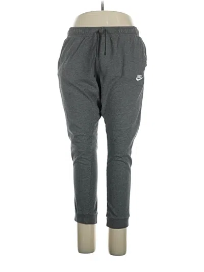 Pre-owned Nike Sweatpants In Gray