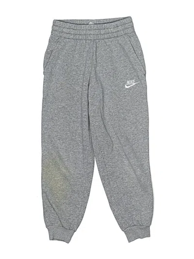 Pre-owned Nike Kids' Sweatpants In Gray