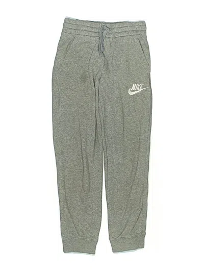 Pre-owned Nike Kids' Sweatpants In Gray