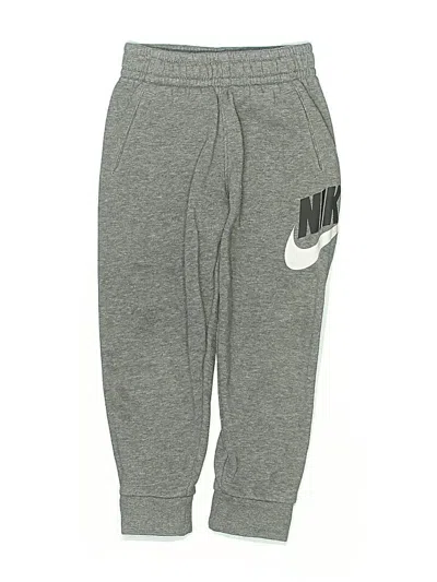 Pre-owned Nike Kids' Sweatpants In Gray
