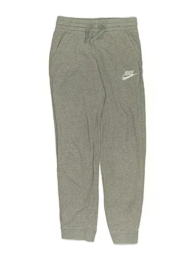 Pre-owned Nike Kids' Sweatpants In Gray