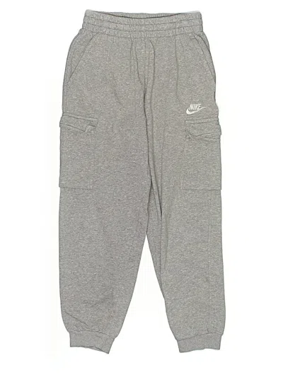 Pre-owned Nike Kids' Sweatpants In Gray