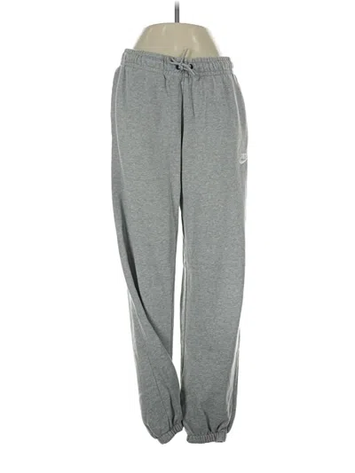 Pre-owned Nike Sweatpants In Gray