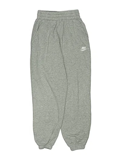 Pre-owned Nike Kids' Sweatpants In Gray