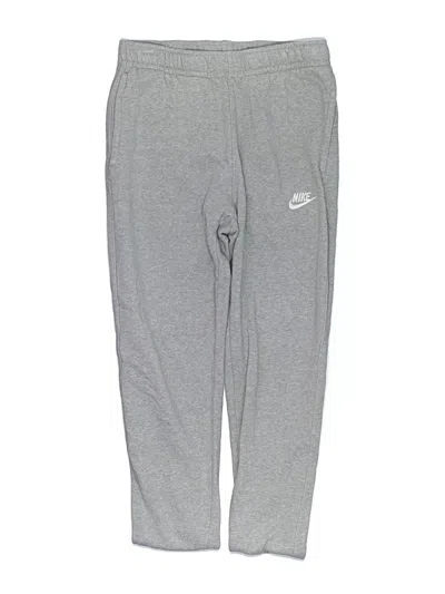 Pre-owned Nike Kids' Sweatpants In Gray