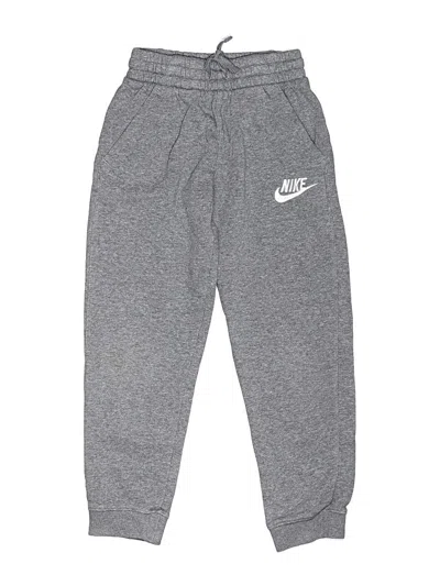 Pre-owned Nike Kids' Sweatpants In Gray