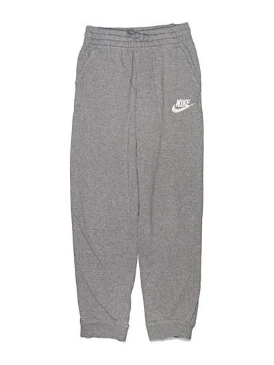 Pre-owned Nike Kids' Sweatpants In Gray