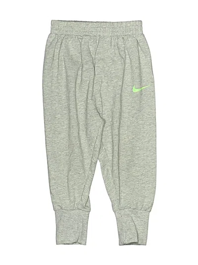 Pre-owned Nike Kids' Sweatpants In Gray