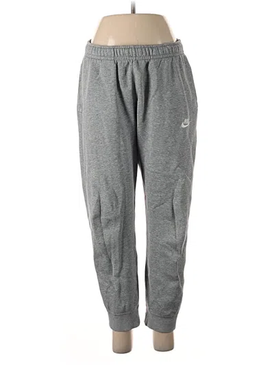 Pre-owned Nike Sweatpants In Gray