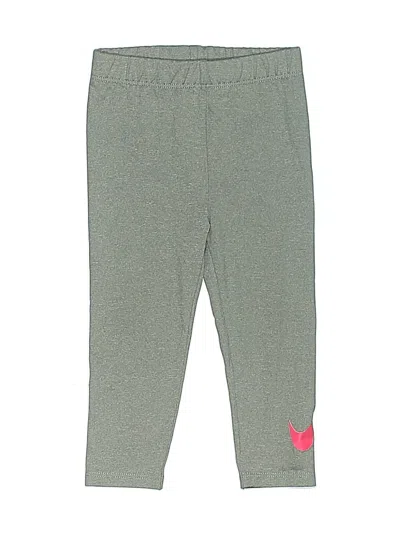 Pre-owned Nike Kids' Sweatpants In Green