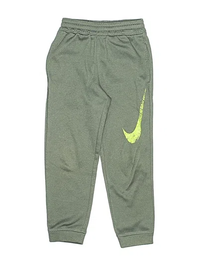 Pre-owned Nike Kids' Sweatpants In Green