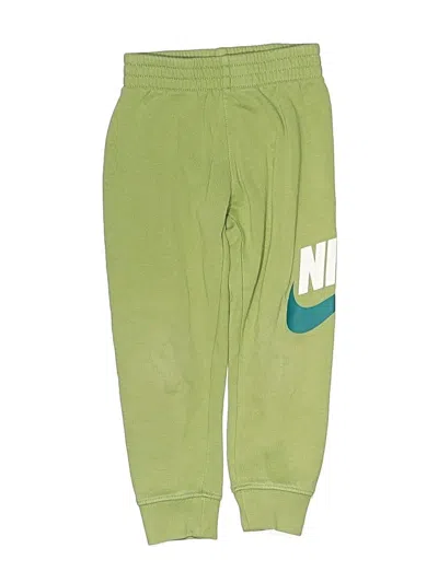 Pre-owned Nike Kids' Sweatpants In Green