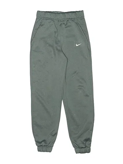 Pre-owned Nike Kids' Sweatpants In Green