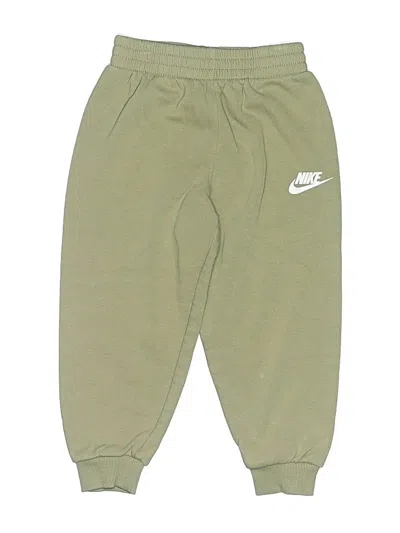 Pre-owned Nike Kids' Sweatpants In Green