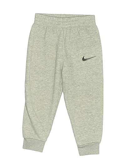 Pre-owned Nike Kids' Sweatpants In Silver