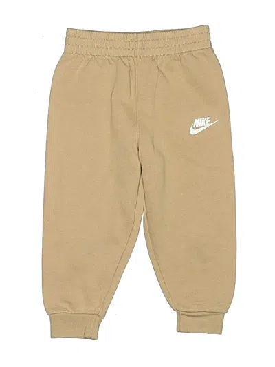 Pre-owned Nike Kids' Sweatpants In Tan