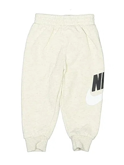 Pre-owned Nike Babies' Sweatpants In White