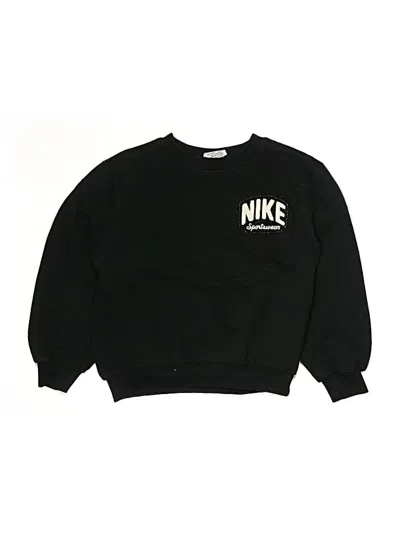 Pre-owned Nike Kids' Sweatshirt In Black