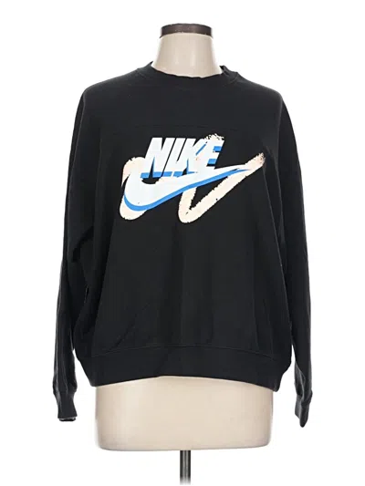 Pre-owned Nike Sweatshirt In Black