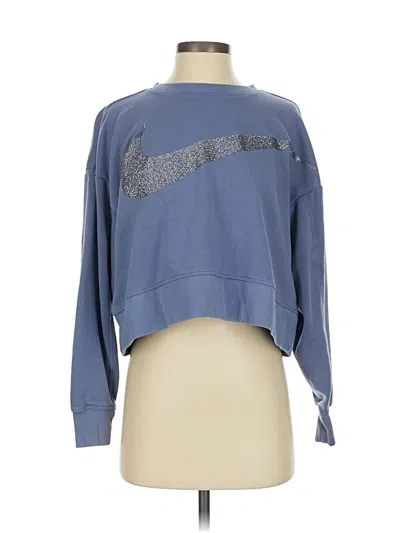 Pre-owned Nike Sweatshirt In Blue