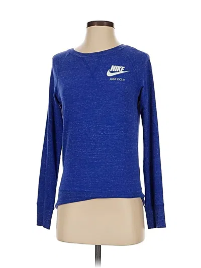 Pre-owned Nike Sweatshirt In Blue