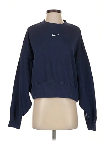 Pre-owned Nike Sweatshirt In Blue