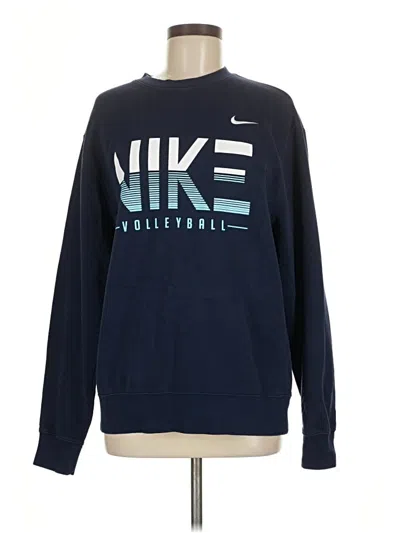 Pre-owned Nike Sweatshirt In Blue