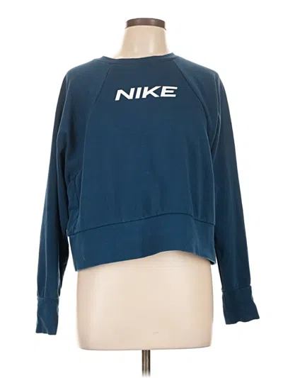 Pre-owned Nike Sweatshirt In Blue