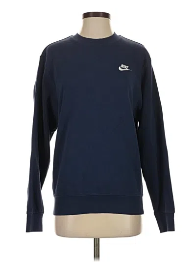 Pre-owned Nike Sweatshirt In Blue