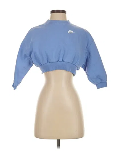 Pre-owned Nike Sweatshirt In Blue