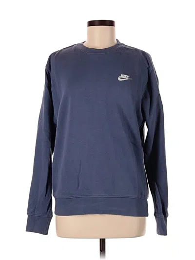 Pre-owned Nike Sweatshirt In Blue