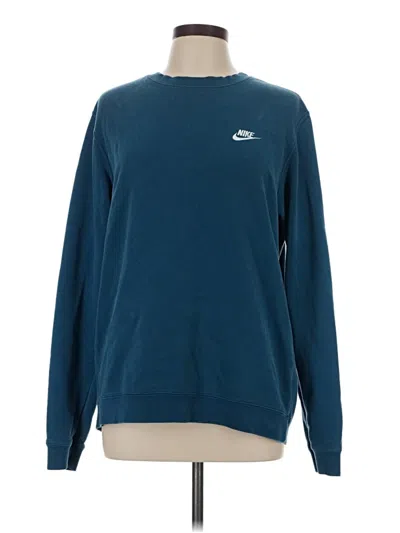 Pre-owned Nike Sweatshirt In Blue