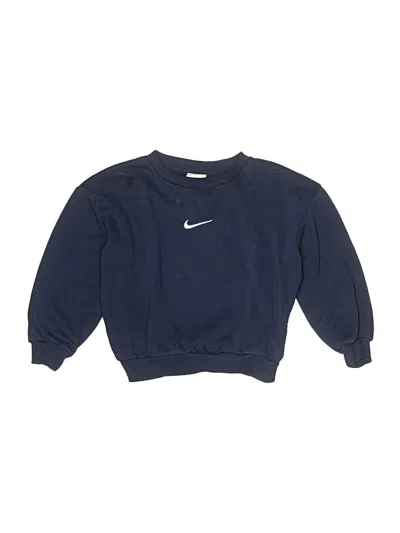 Pre-owned Nike Kids' Sweatshirt In Blue