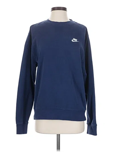 Pre-owned Nike Sweatshirt In Blue