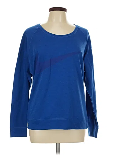 Pre-owned Nike Sweatshirt In Blue