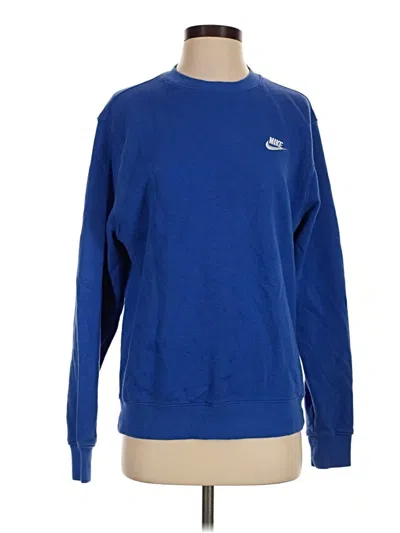 Pre-owned Nike Sweatshirt In Blue