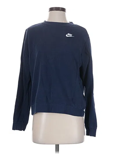 Pre-owned Nike Sweatshirt In Blue