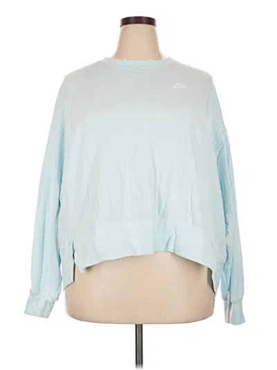 Pre-owned Nike Sweatshirt In Blue
