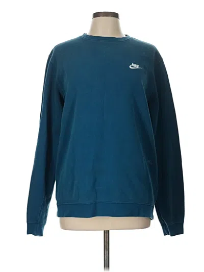 Pre-owned Nike Sweatshirt In Blue