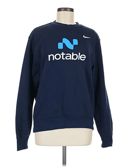 Pre-owned Nike Sweatshirt In Blue