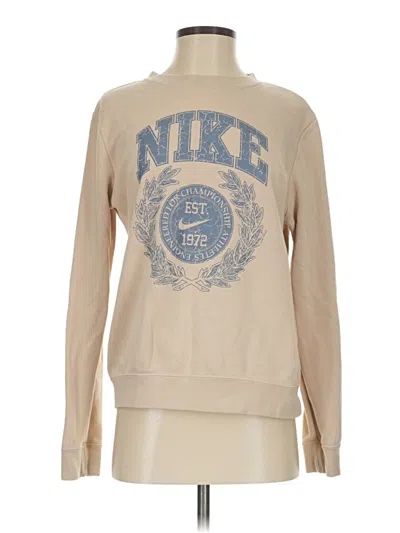 Pre-owned Nike Sweatshirt In Brown