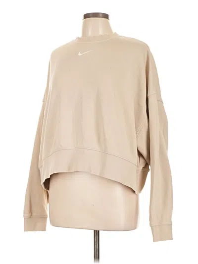 Pre-owned Nike Sweatshirt In Brown