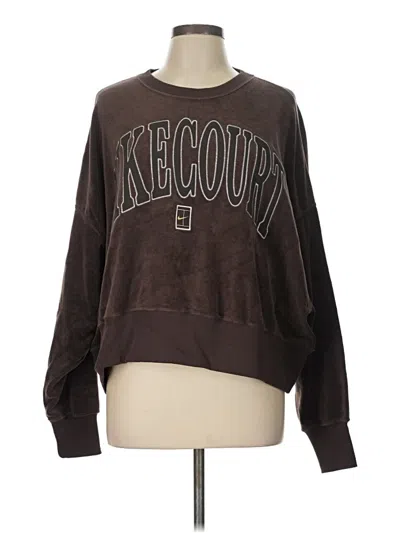 Pre-owned Nike Sweatshirt In Brown