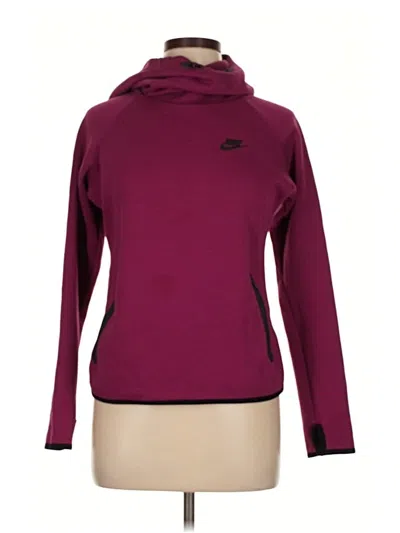 Pre-owned Nike Sweatshirt In Burgundy