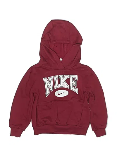 Pre-owned Nike Kids' Sweatshirt In Burgundy