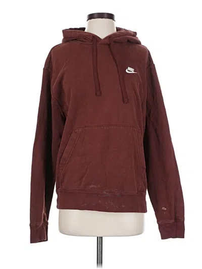 Pre-owned Nike Sweatshirt In Burgundy