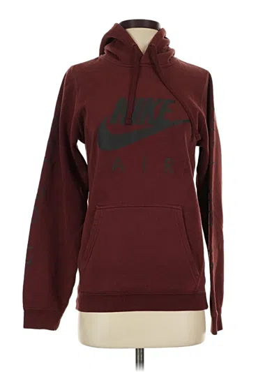Pre-owned Nike Sweatshirt In Burgundy