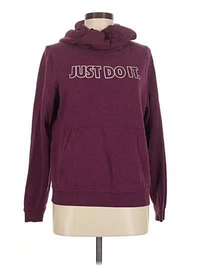 Pre-owned Nike Sweatshirt In Burgundy